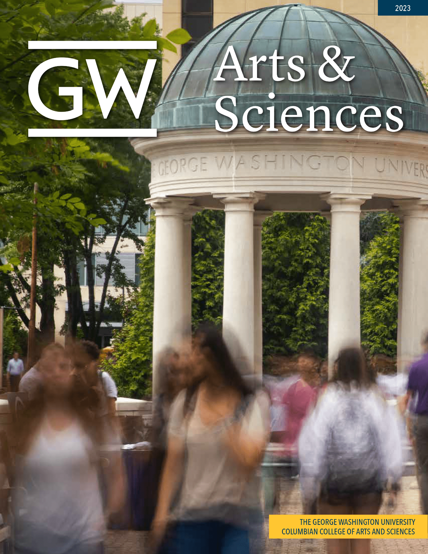 GW Arts and Sciences 2023 Issue cover
